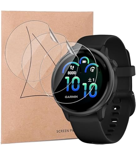 【画面の傷⋯保護フィルム】Garmin vívoactive 6 液晶保護フィルム vivoactive 6用 | 製品 | Garmin 日本